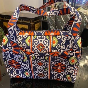 Vera Bradley - EUC Blue, Orange, White Bag